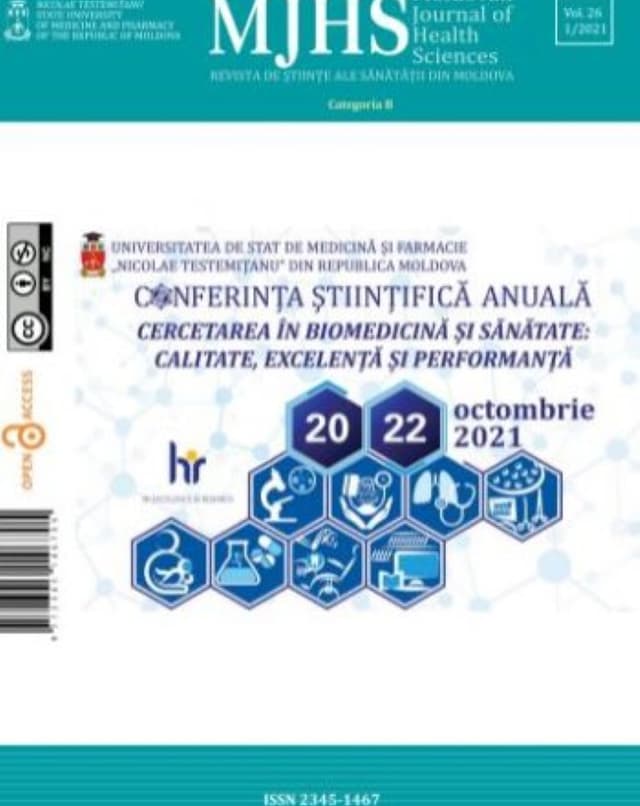 MJHS Volume 26, Issue 1, 2021 cover