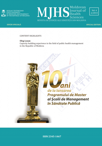 MJHS Volume 4, Issue 2, 2015 cover