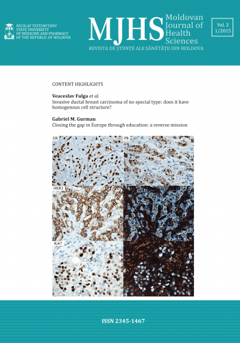 MJHS Volume 3, Issue 1, 2015 cover