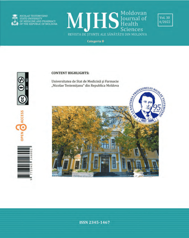MJHS Volume 30, Issue 4, 2022 cover